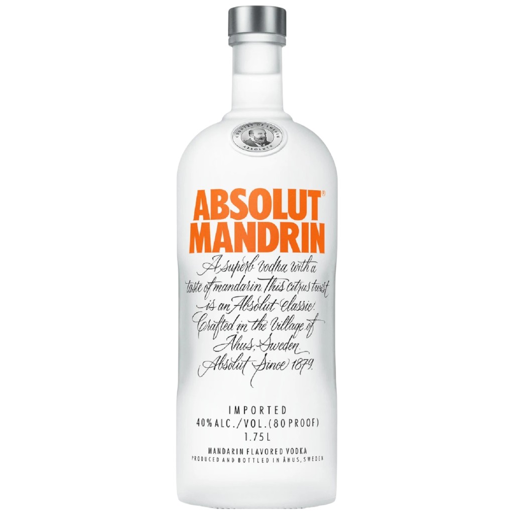 VODKA SABORIZADO ABSOLUT MANDARINE 
