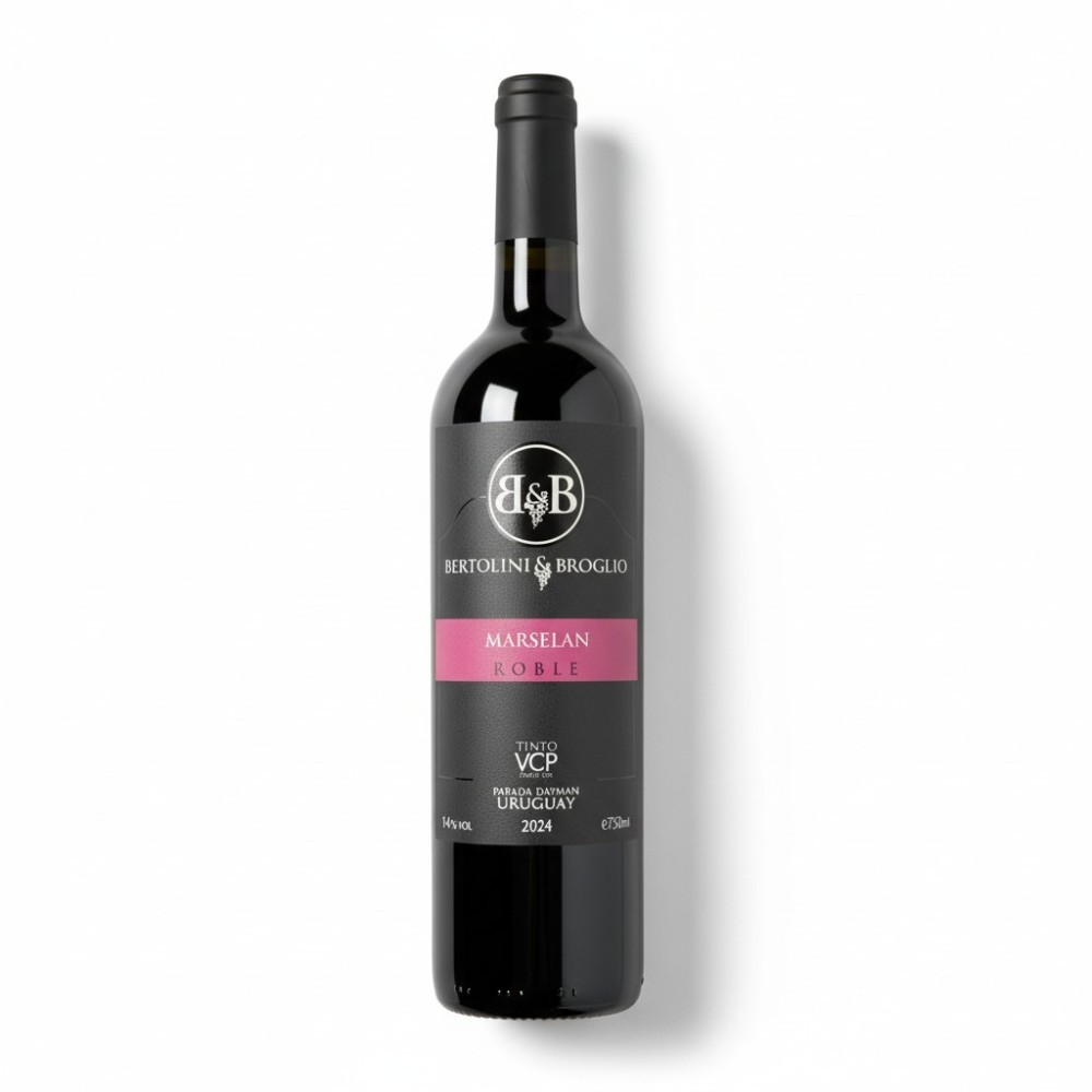 VINO BERTOLINI BROGLIO MARSELAN ROBLE