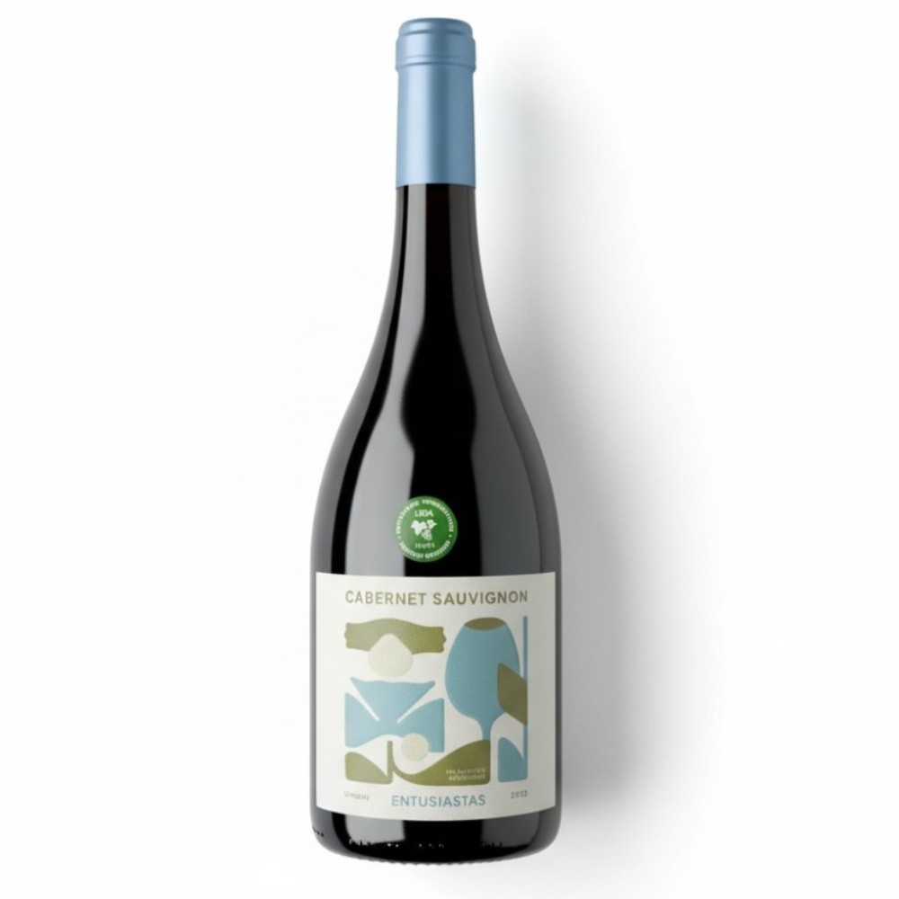 VINO ENTUSIASTAS CABERNET SAUVIGNON DARDANELLI SIN SULFITOS