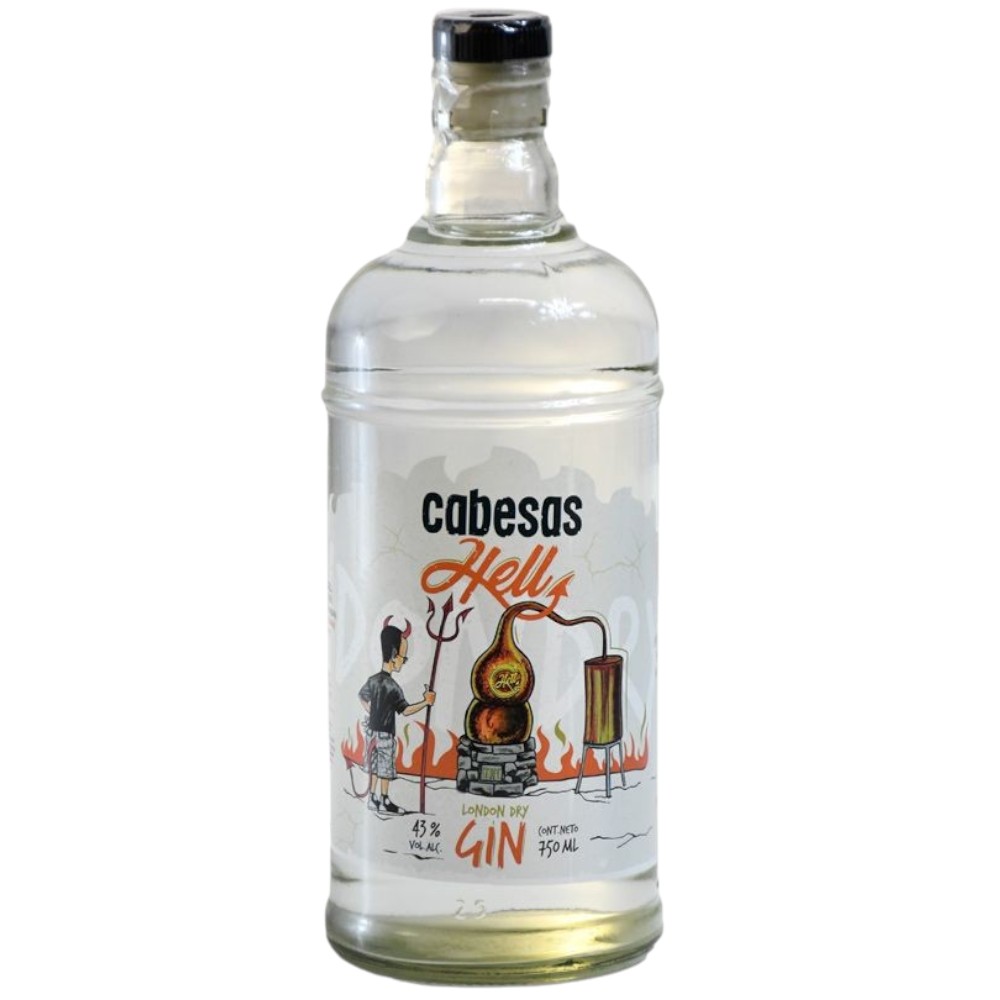 GIN HELLY CABESAS BIER LONDON DRY 