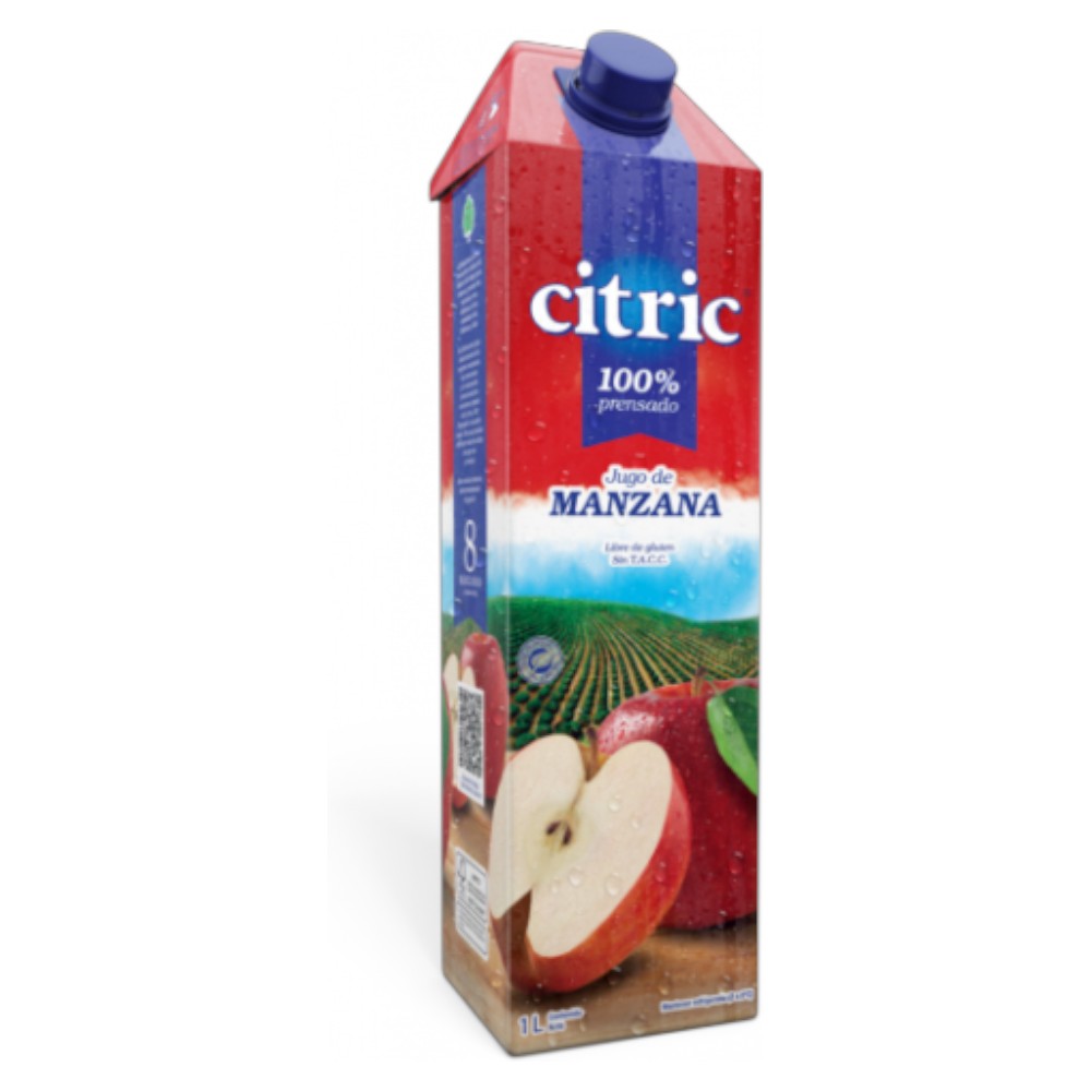 JUGO CITRIC MANZANA 