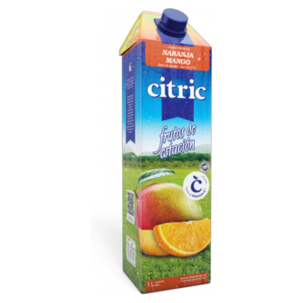 JUGO CITRIC FRUTOS DE ESTACION NARANJA MANGO