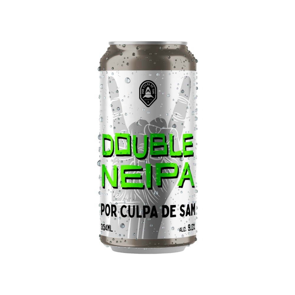 CERVEZA ARTESANAL POR CULPA DE SAM DOUBLE NEIPA