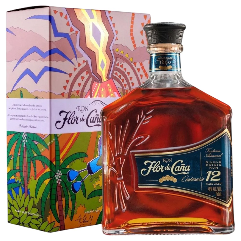 RON FLOR DE CA�A 12 A�OS