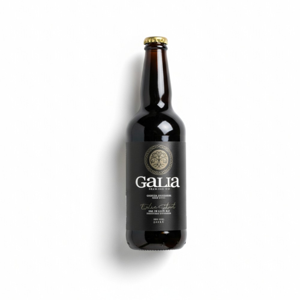 CERVEZA ARTESANAL GALIA BREWING EXTRA STOUT 500ML