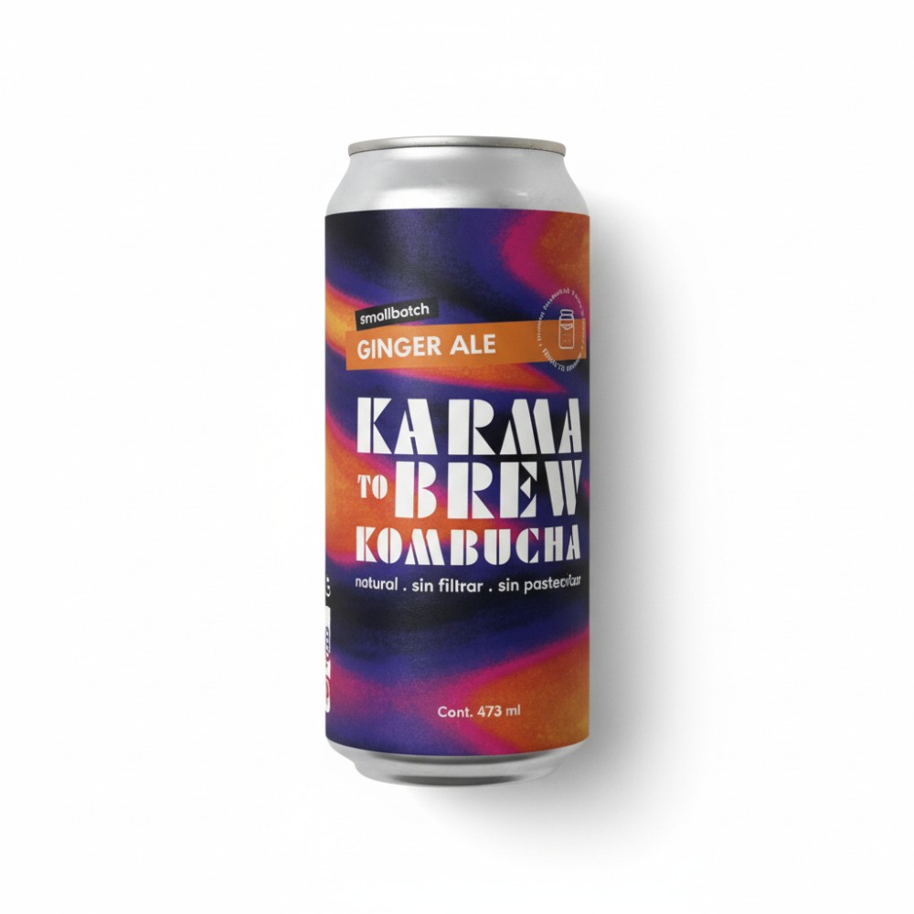 KOMBUCHA KARMA GINGER ALE 473ML
