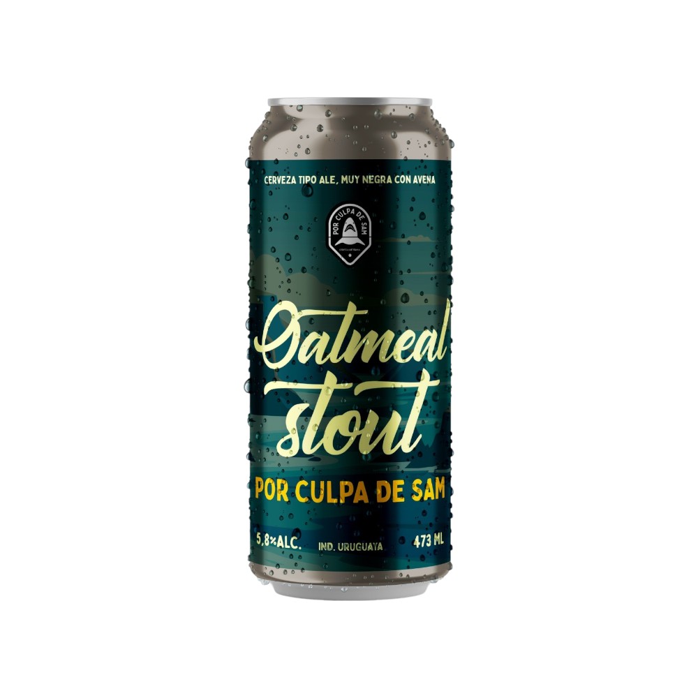 CERVEZA ARTESANAL POR CULPA DE SAM OATMEAL STOUT