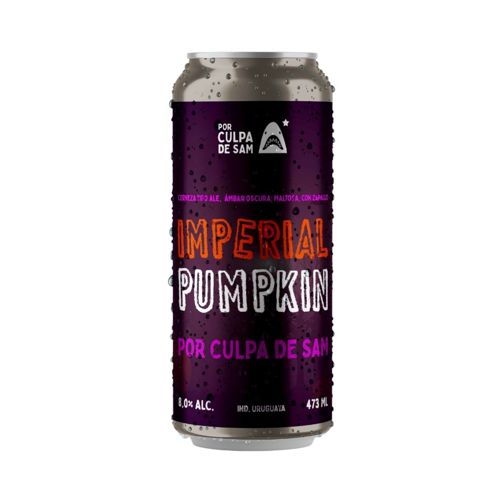 CERVEZA ARTESANAL POR CULPA DE SAM PUMPKIN 