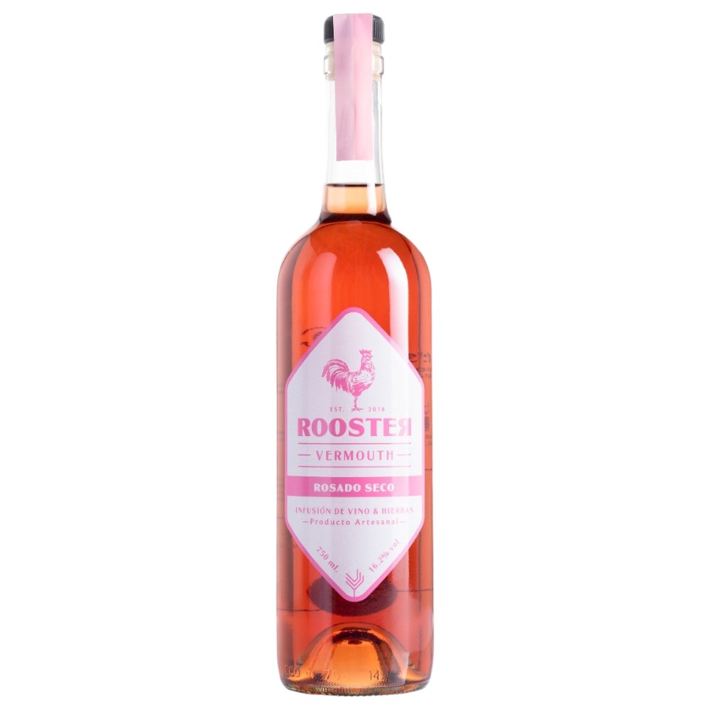 VERMOUTH ROOSTER ROSADO SECO