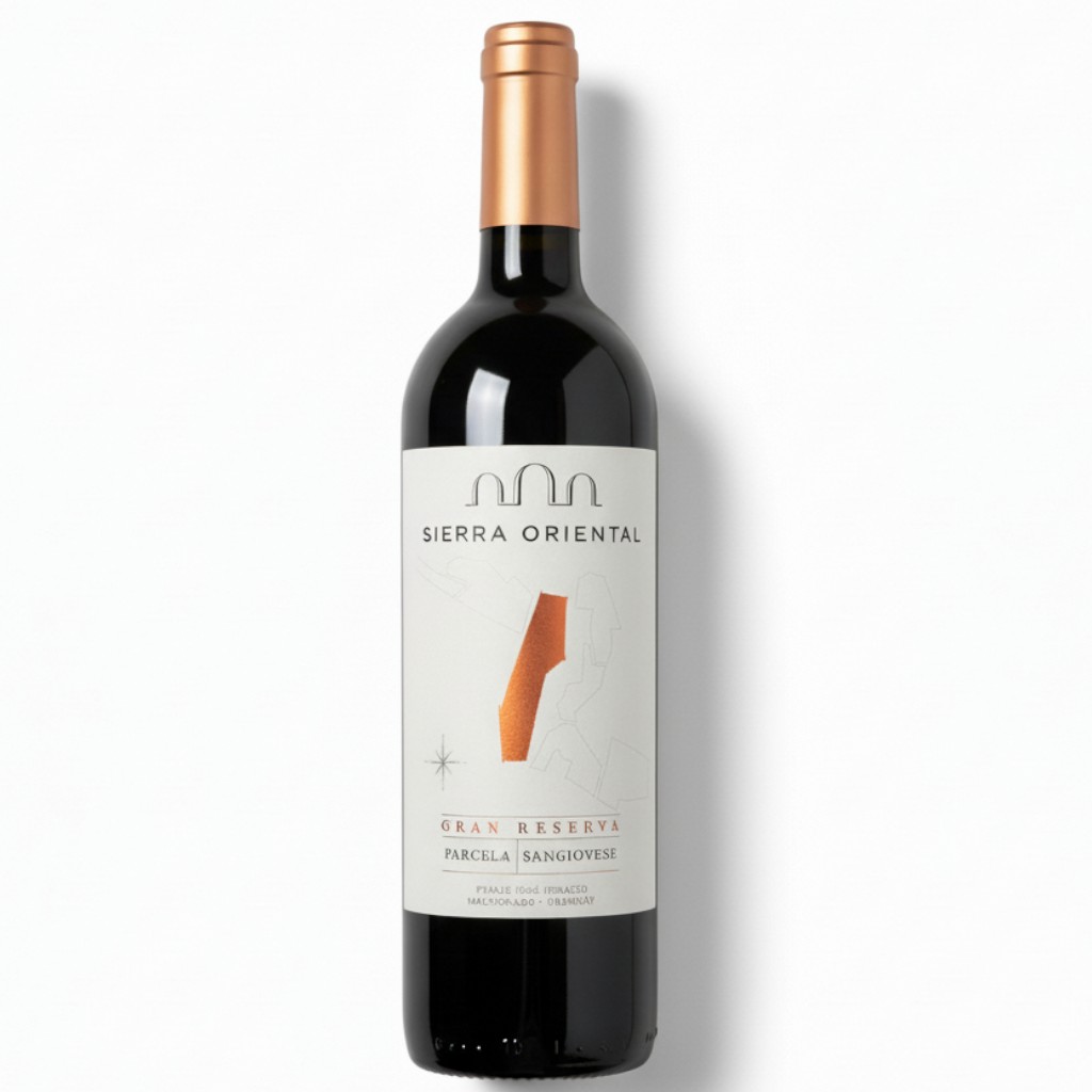 VINO SIERRA ORIENTAL GRAN RESERVA SANGIOVESE 750ML