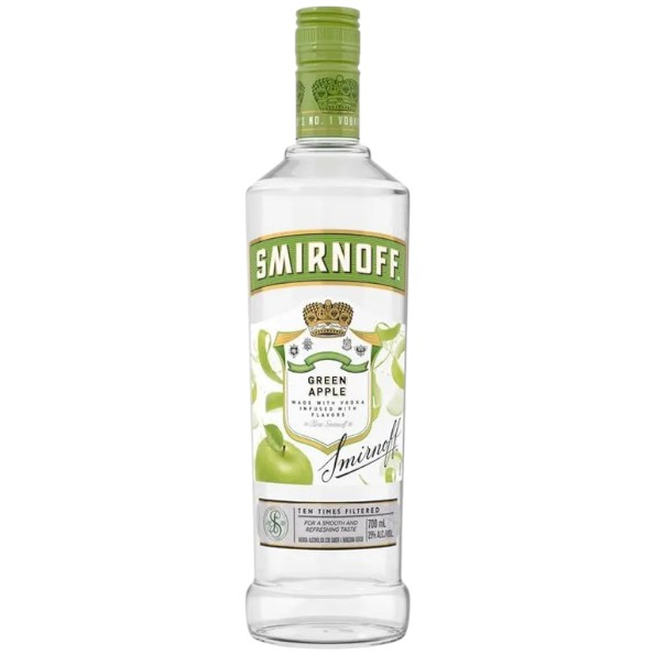 VODKA SABORIZADO SMIRNOFF GREEN APPLE