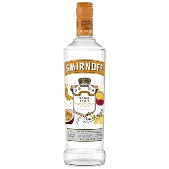 VODKA SABORIZADO SMIRNOFF TROPICAL FRUITS