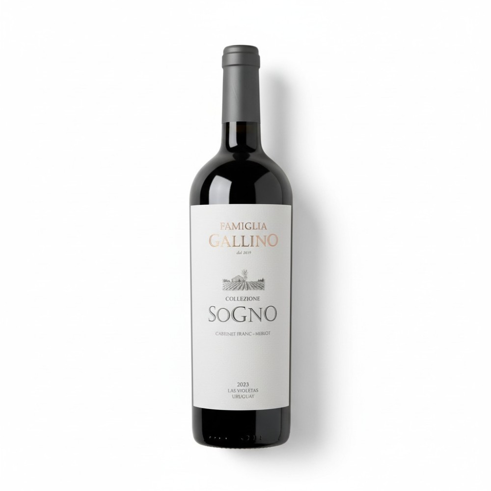 VINO SOGNO FAMILIA GALLINO CABERNET FRANC - MERLOT
