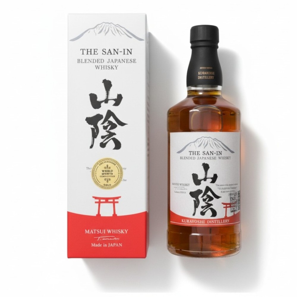 BLENDED JAPANESE WHISKY THE SAN-IN MATSUI