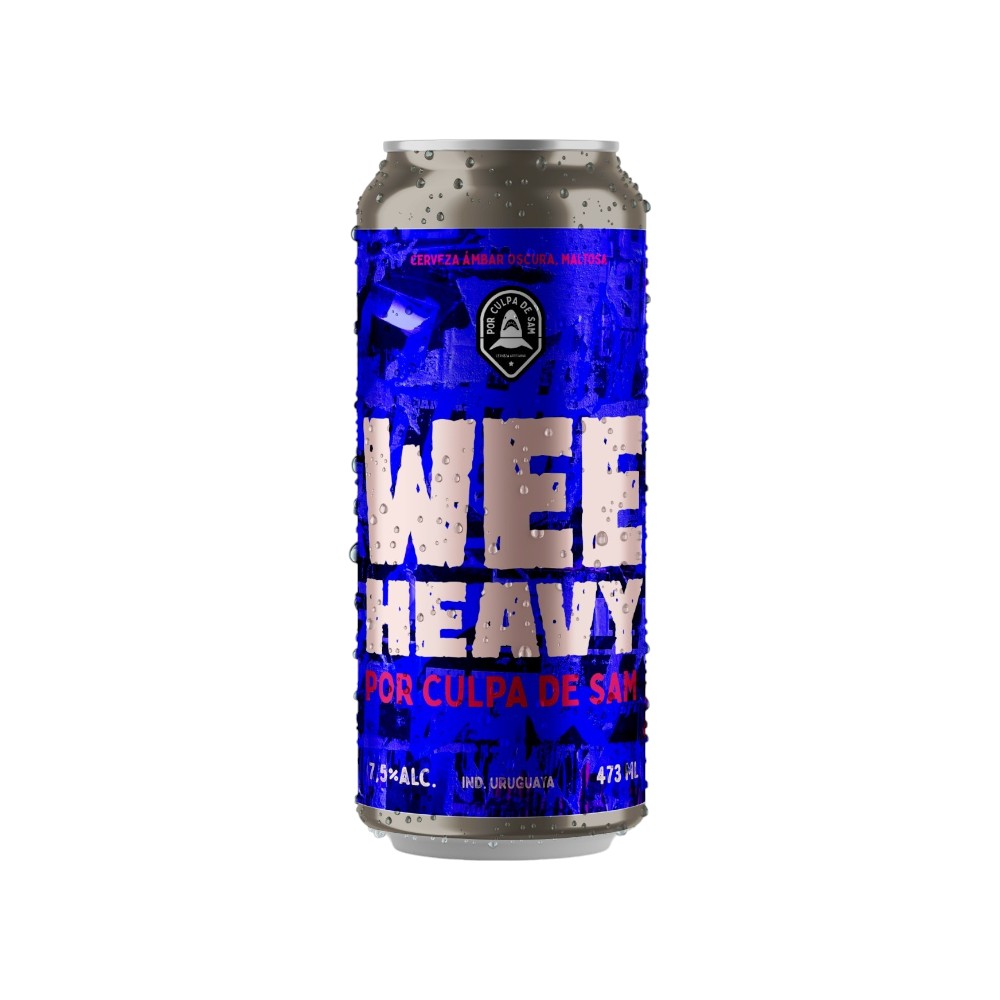 CERVEZA ARTESANAL POR CULPA DE SAM WEE HEAVY 